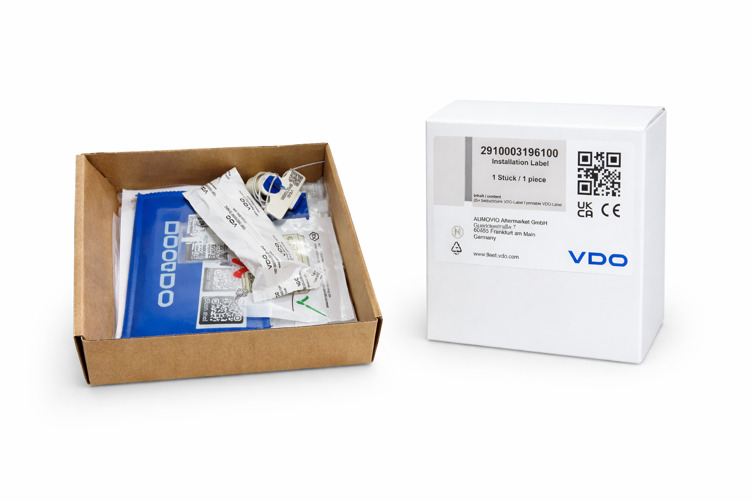 VDO test set 25-pack incl. installation label
