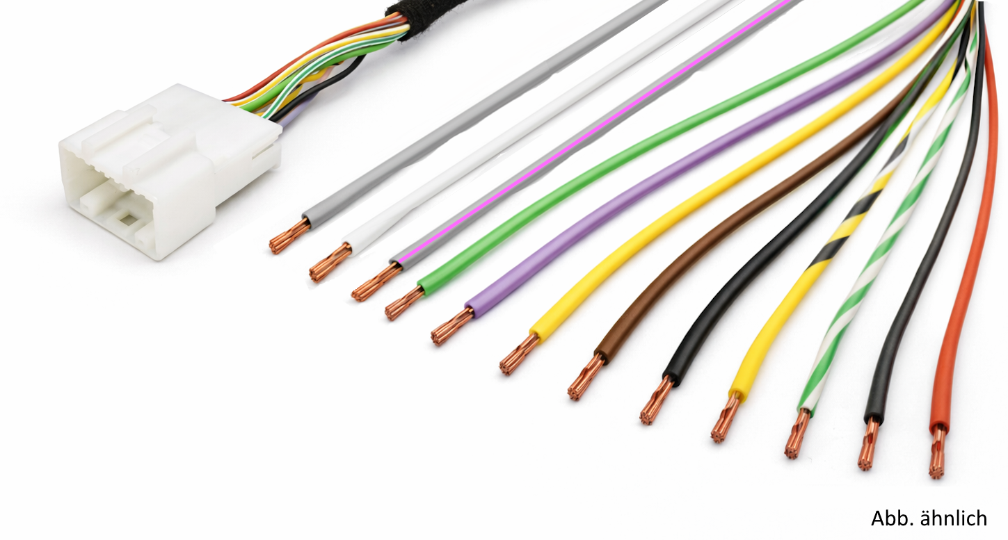 UDS-AT Pro vehicle cable connection discrete (4,7m)