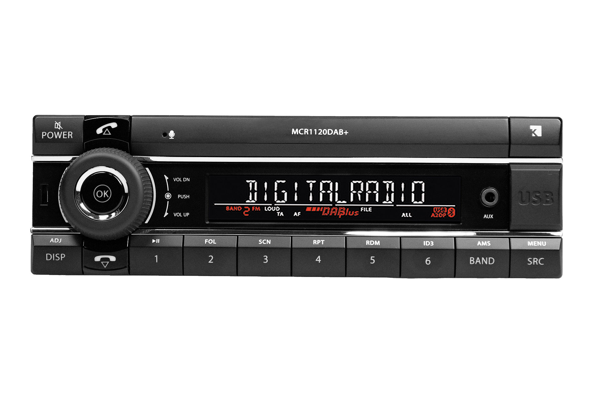 Kienzle 1-DIN radio, 12V