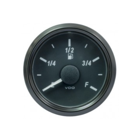VDO SingleViu, fuel gauge, 52mm, 3-180 Ohm