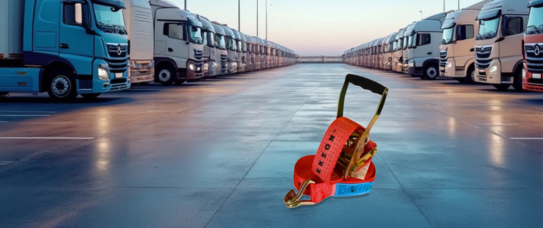 Zurrgurte zur Ladungssicherung für Transporter und LKW
