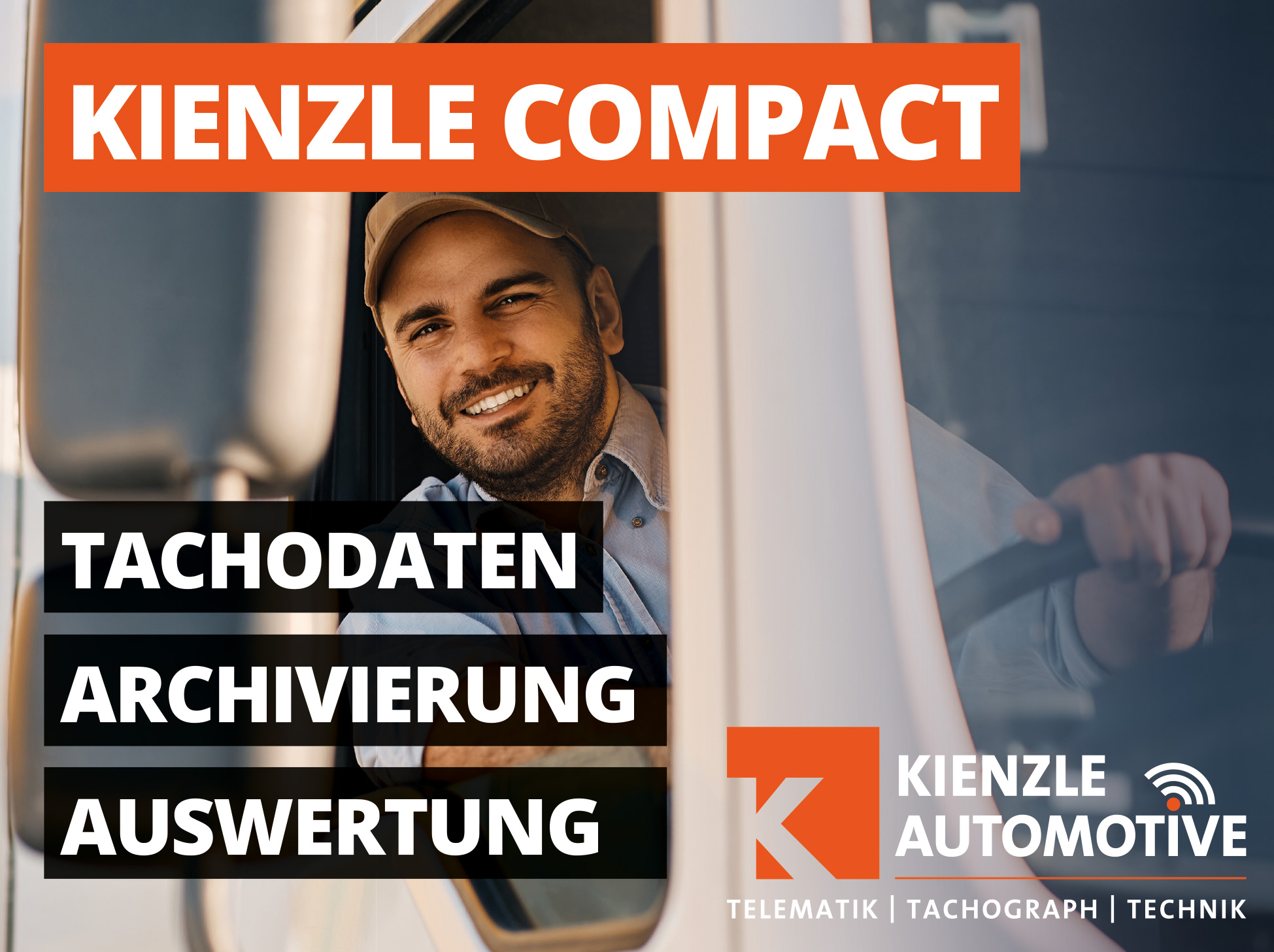 Kienzle-Compact 2.0: VDO Smart Download Key + archiving/evaluation KiARC (1 year incl.) for up to 5 vehicles