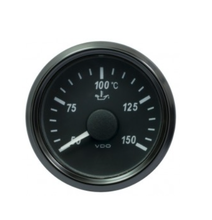 VDO SingleViu, oil temperature, 52mm, 50-150 °C