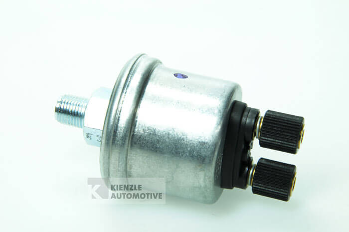 VDO pressure sender, 5 bar, M10x1, via ground, warning contact 0,5 +/- 0,15 bar